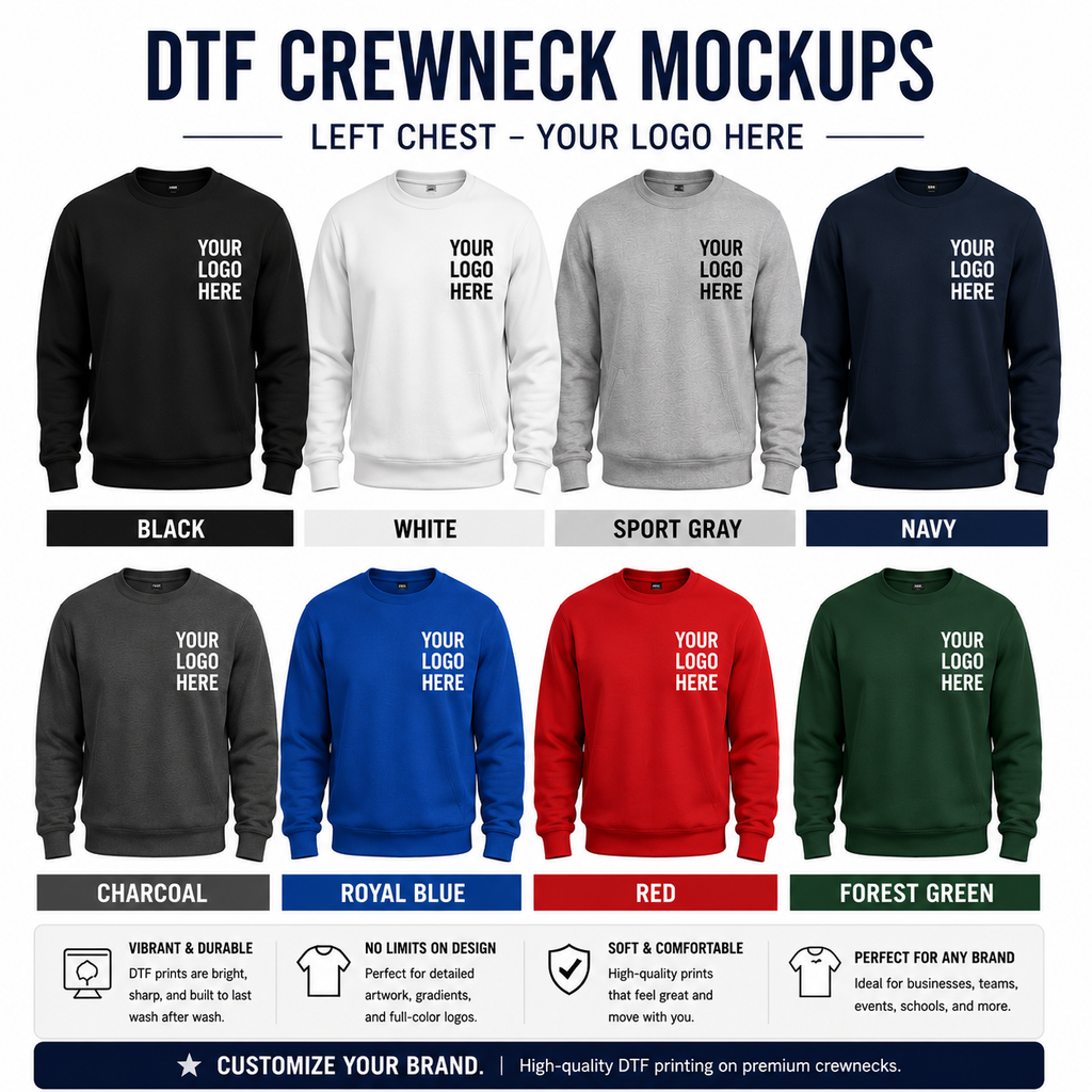 Custom DTF Crewneck