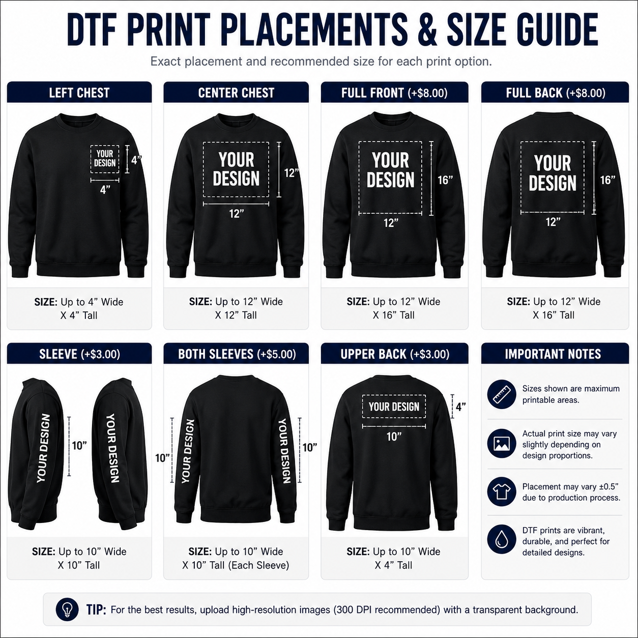 Custom DTF Crewneck